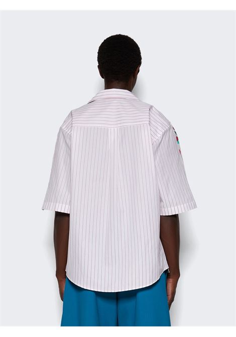 camicia a fiori uomo multicolor in cotone MARNI | CUMU0287QY UTC325REW01